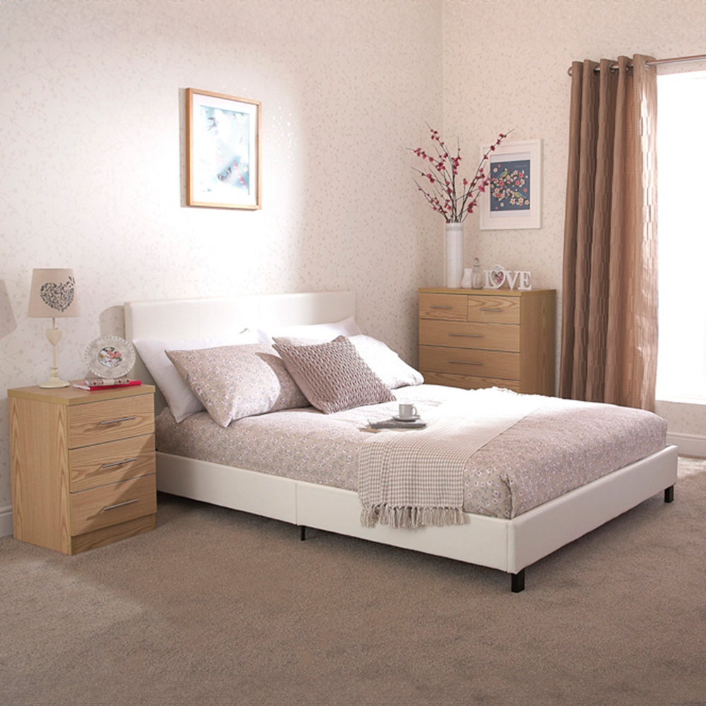 GFW Double White Bed In A Box Image 3