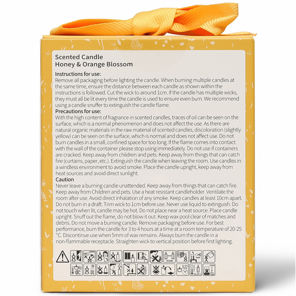Disney Winnie The Pooh Honey and Orange Blossom Scented Candle 213g Image 5