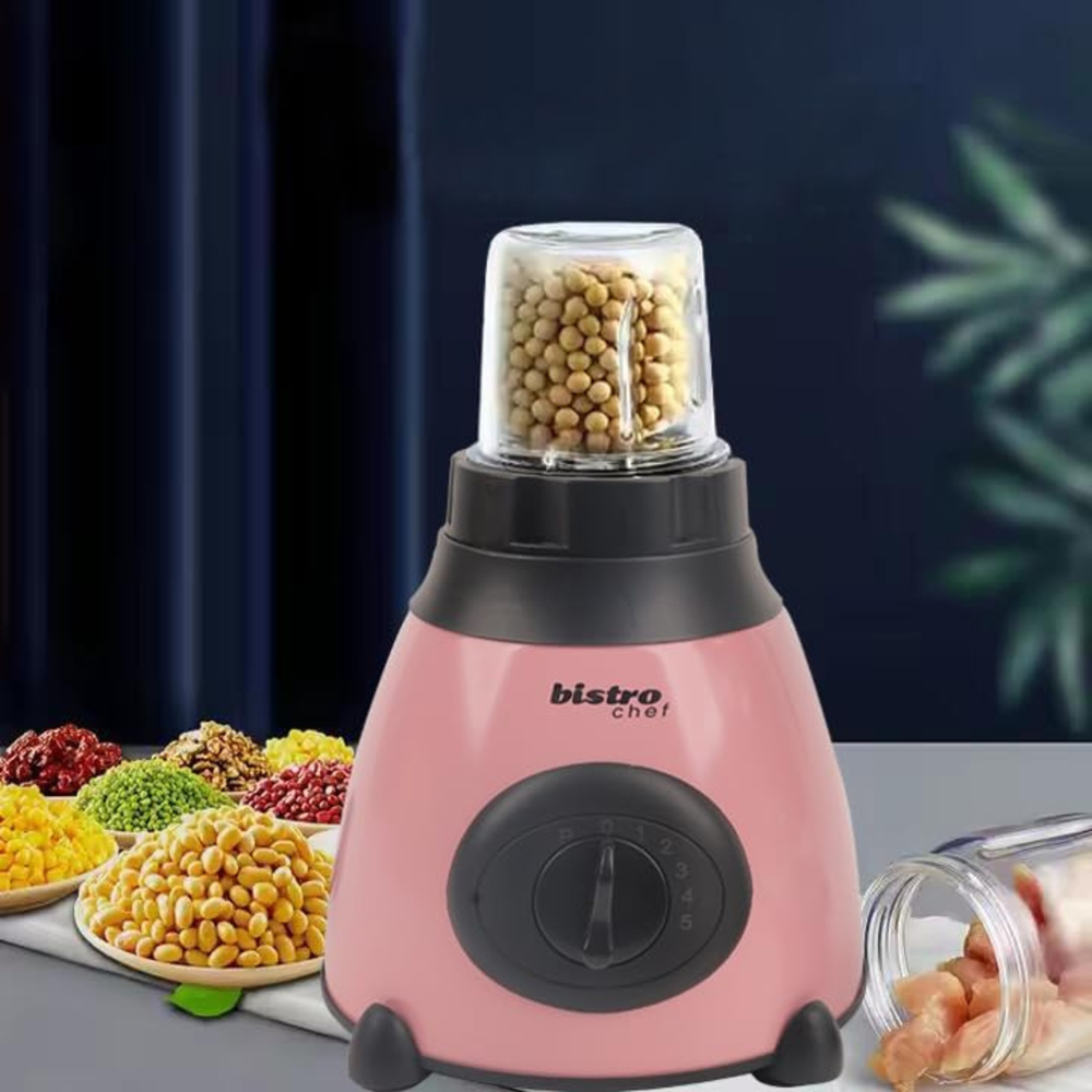 Alivio Bistro Chef 2-in-1 Pink Mixer Blender 850W Image 5