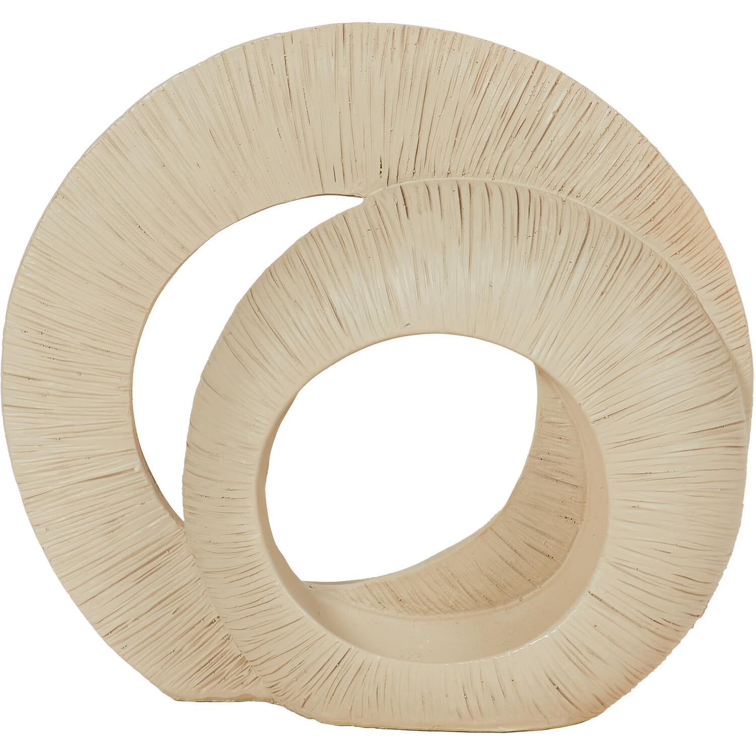 Double Circle Ornament - Neutral Image 1