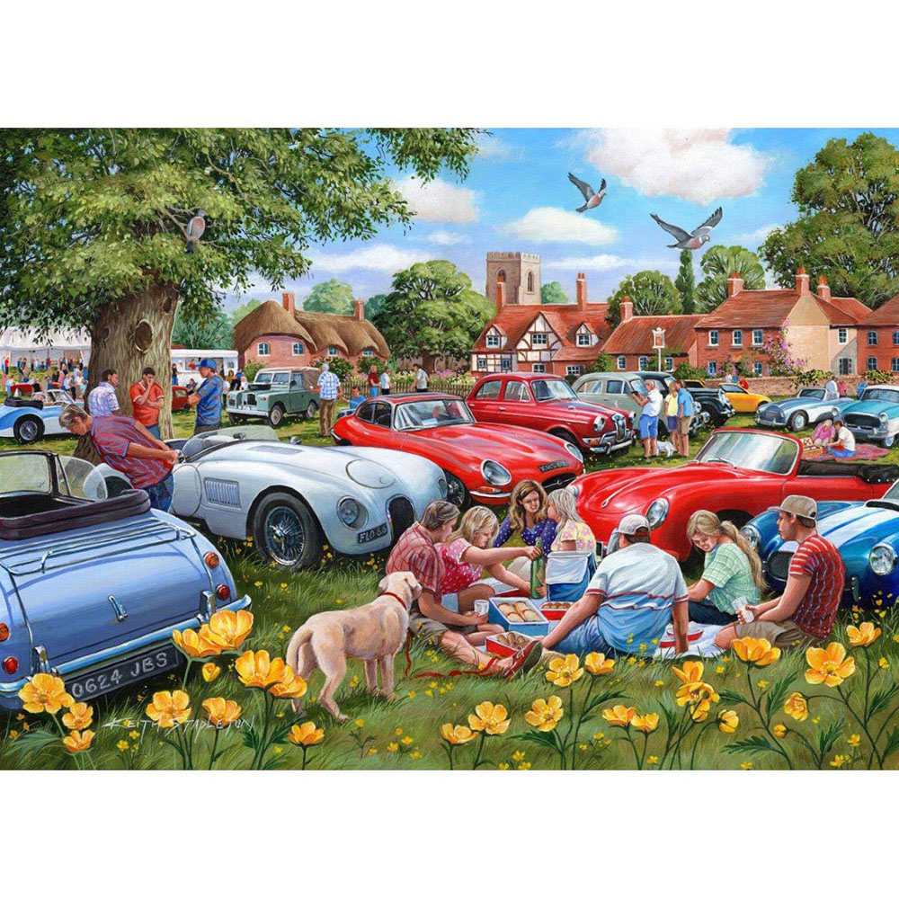 The House of Puzzles Rally Round 1000 Piece Jigsaw Puzzle Image