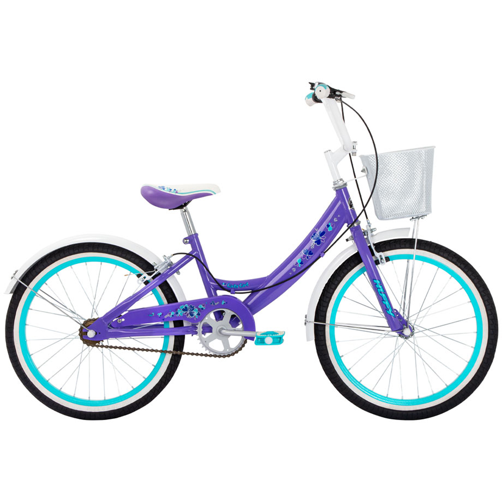 Huffy Girly Girl 23295W Purple Single Speed 20 inch Kids Bike Image 2