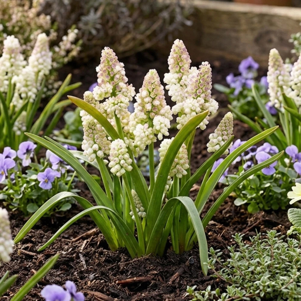 Thompson and Morgan Muscari Lady Madonna Autumn Planting Bulb 32 Pack Image 3