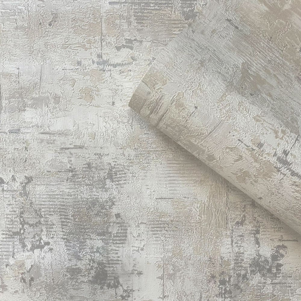 Belgravia Decor Plaster White Wallpaper Image 2