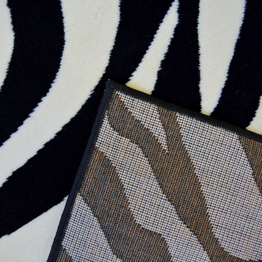 Homemaker Maestro Black Zebra Rug 160 x 230cm Image 5