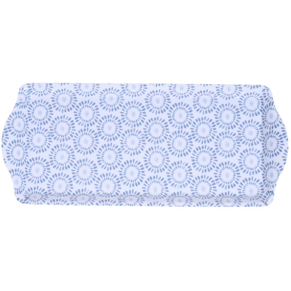 Zorenii Blue Drinks Tray Blue Image 1