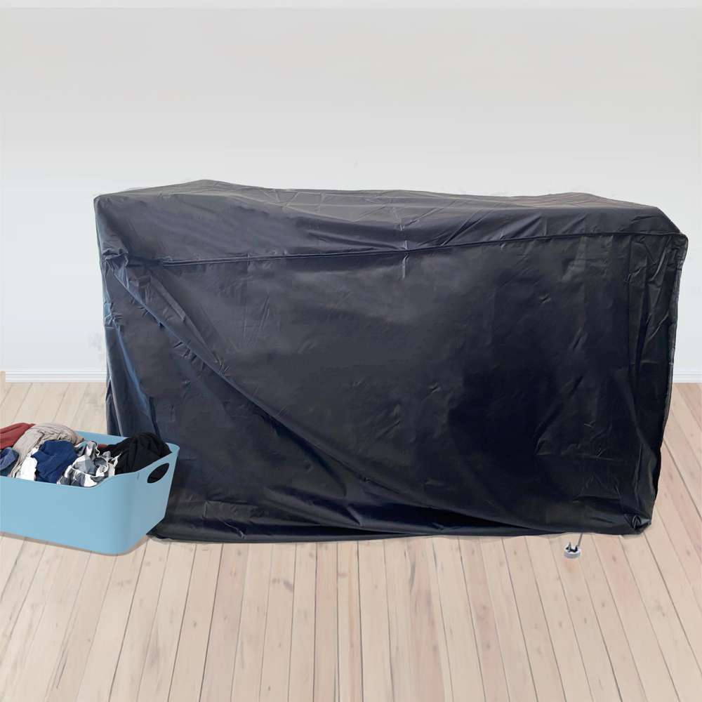 Groundlevel Extra Large 20 Bar Heated Electric Winged Airer with Timer and Cover Image 7