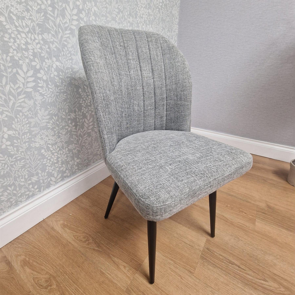 Kosy Koala 6 Seater Dining Bench Set Grey and Stone Grey Image 5