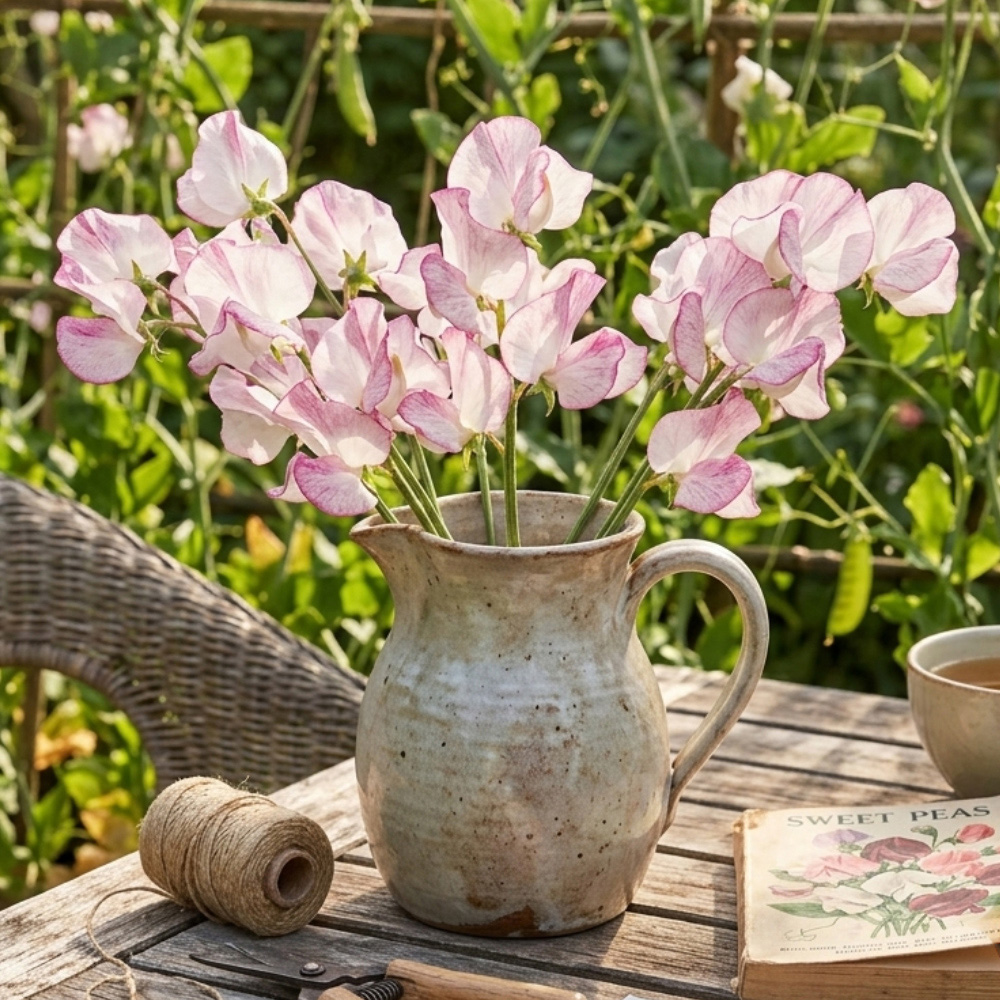 Thompson & Morgan Sweet Pea Fragrant Prize Strain Mixed Seeds Image 2