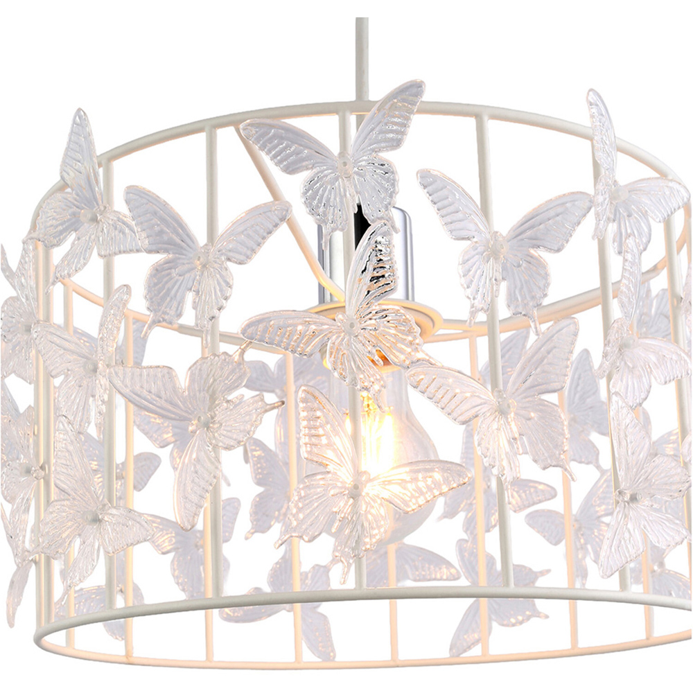 Zoe Butterfly Shade White Image 4
