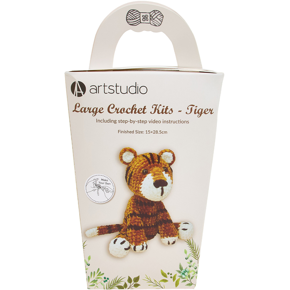 Bear or Tiger Large Crochet Kit Image 3