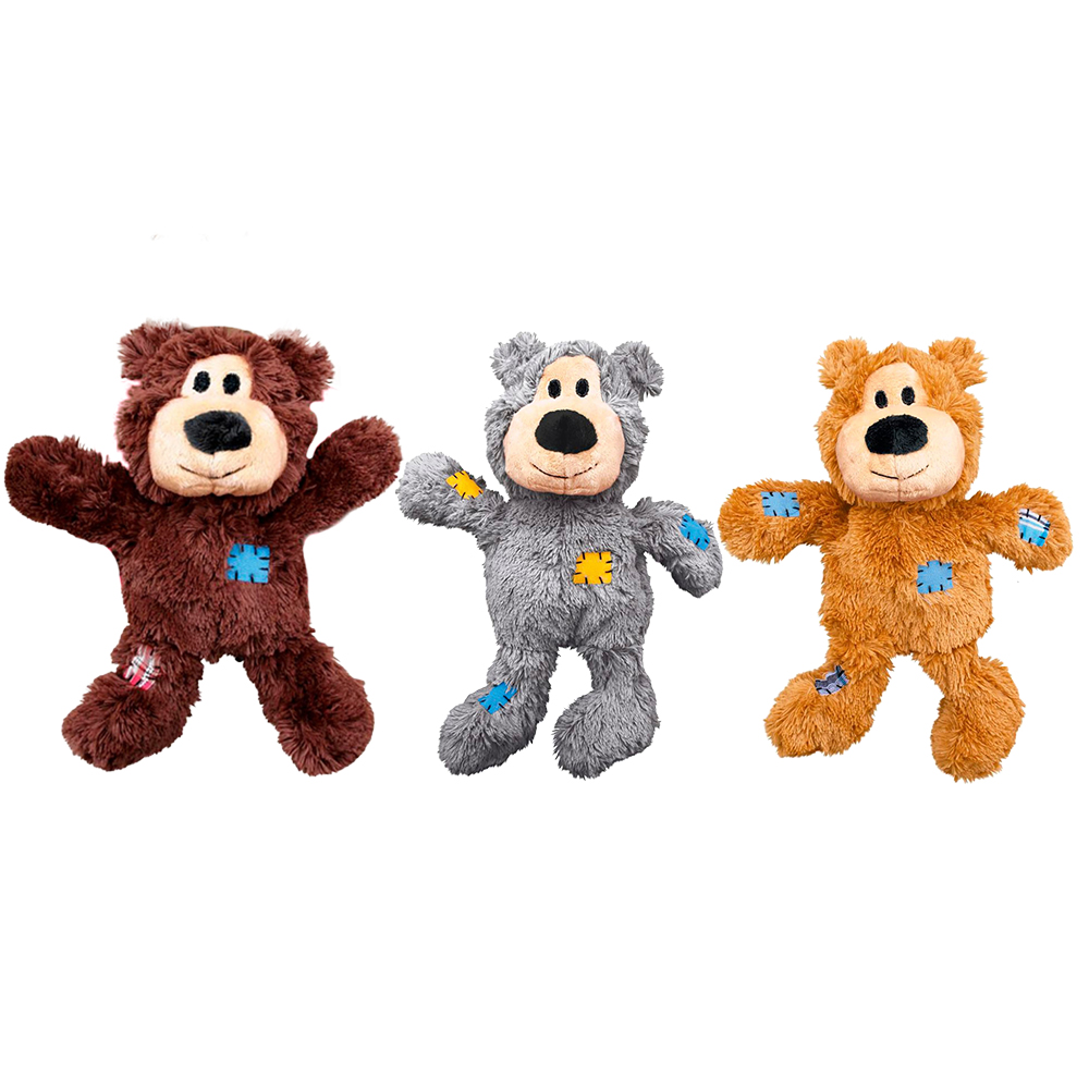 Single Kong Wild Knots Bear Dog Toy in Assorted styles Image 1
