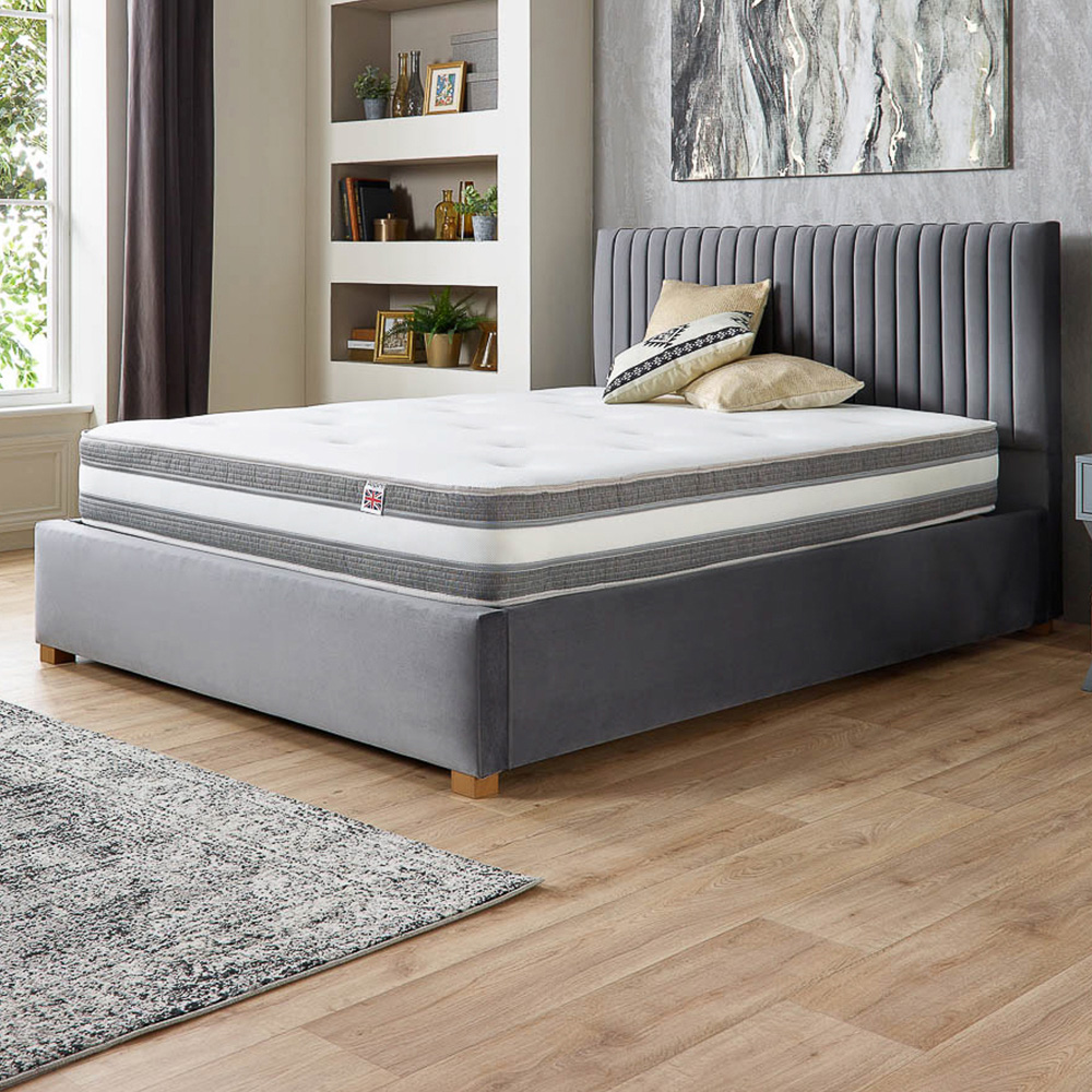 Aspire Pocket+ King Size Duo Breathe Airflow Dual Sided Tufted Mattress Image 8