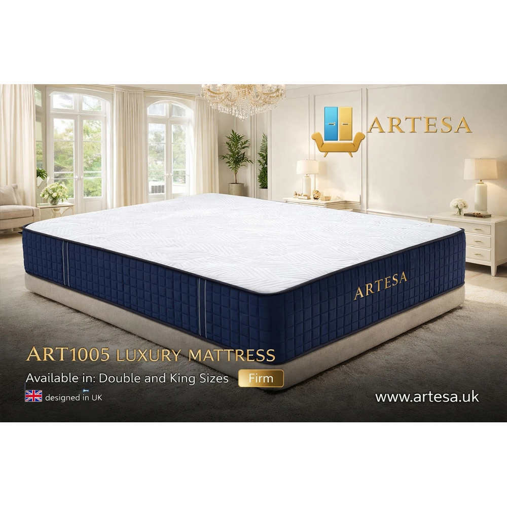 ARTESA King Size Royal Tight Top 2000 Pocket Spring Hybrid Mattress Image 8