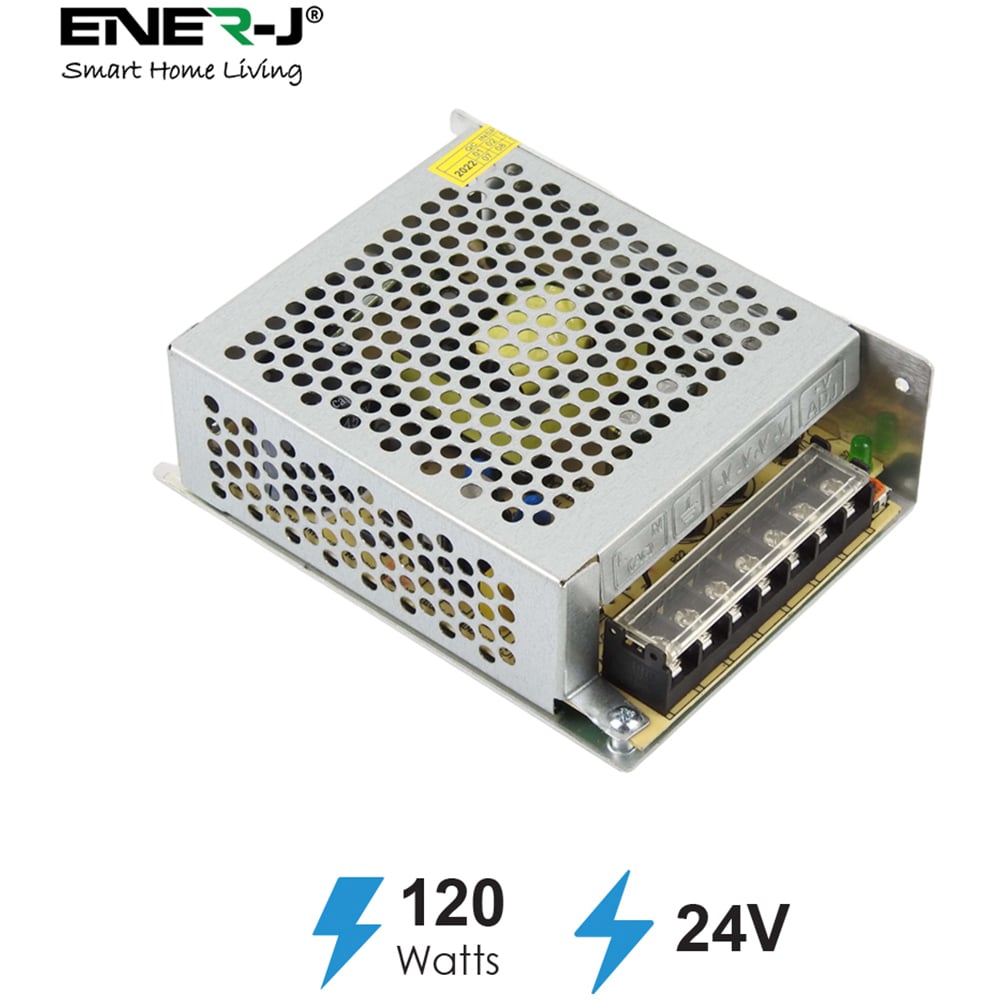 Ener-J 24V 5A 120W Power Supply Driver for LED Image 3