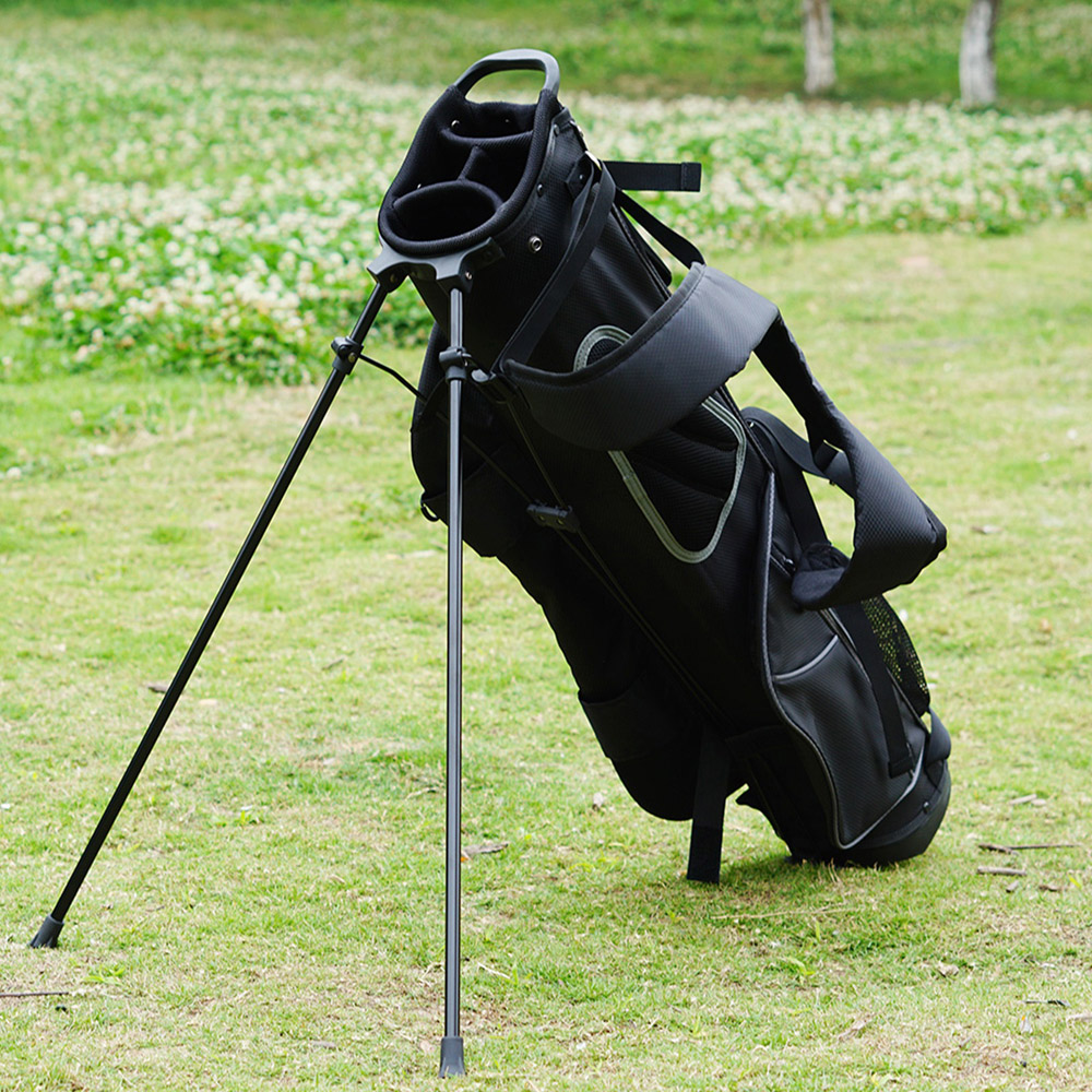 Gr8 Home Black Grey 4 Way Divider Golf Stand Bag Image 3