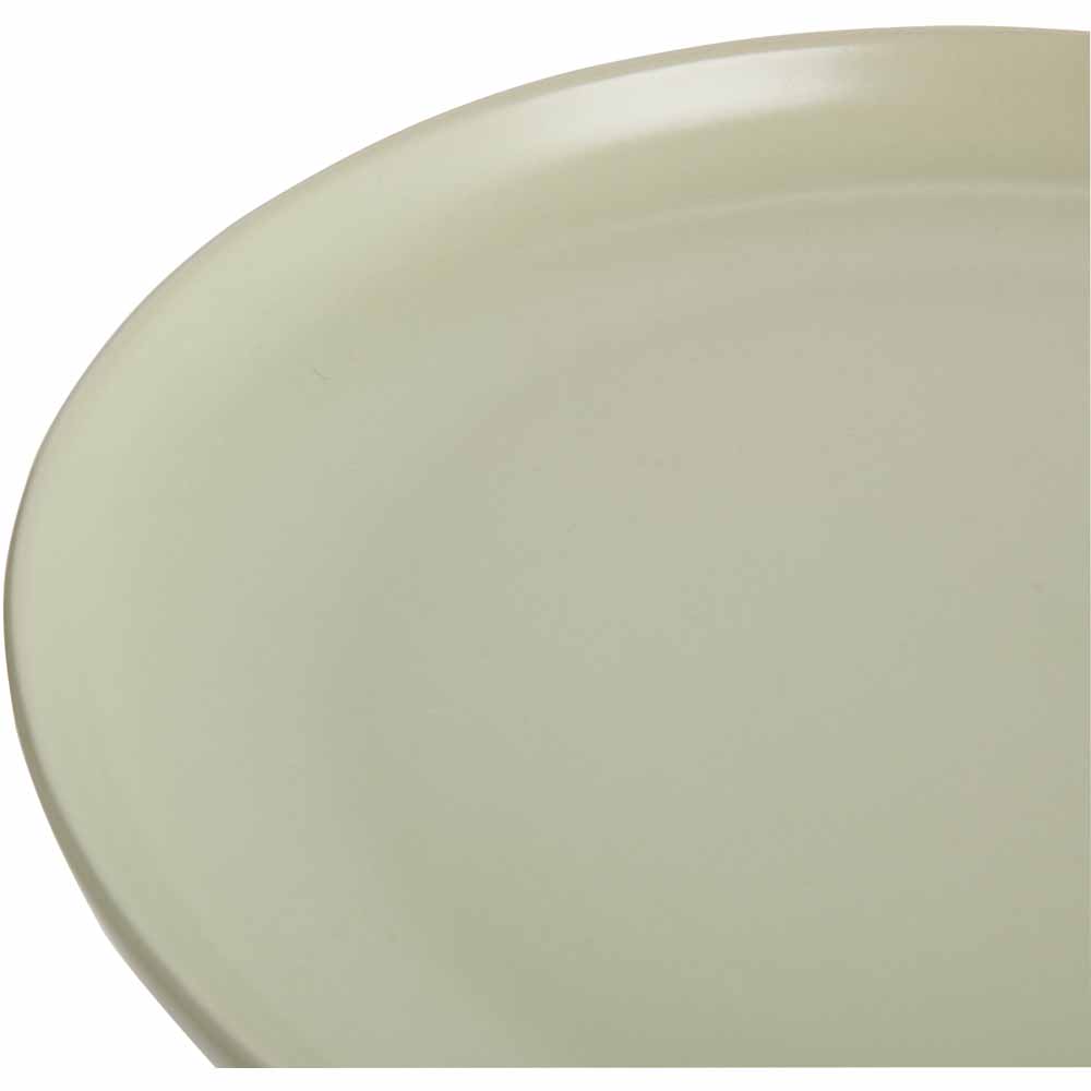 Wilko Green Coupe Dinner Plate Image 2