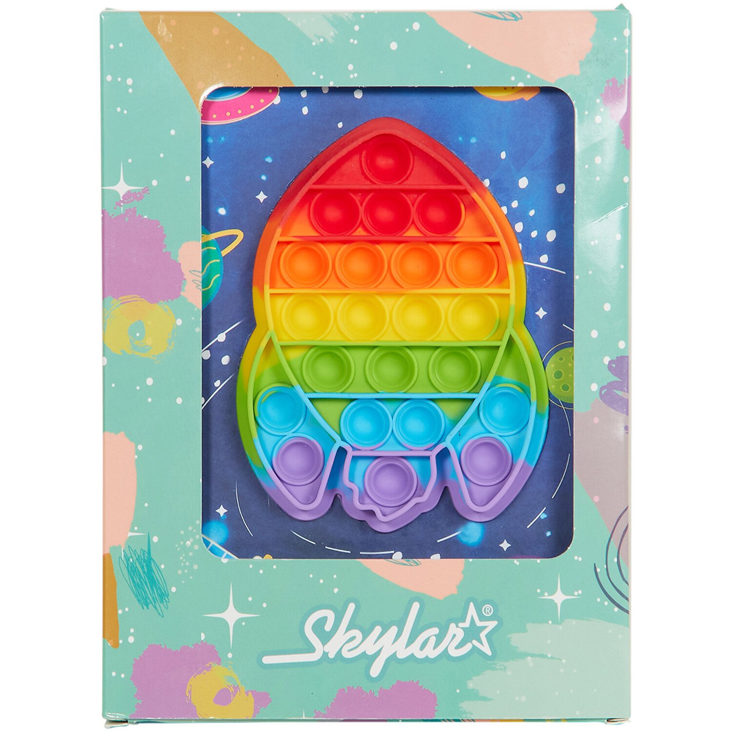 Dinosaur or Space Fidget Notebook Image 1
