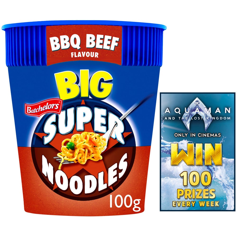 Batchelors Big Super Noodles BBQ Pot 100g Image 2