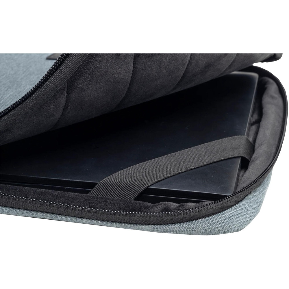 Exacompta Grey 15-16 inch Padded Laptop Sleeve Image 4