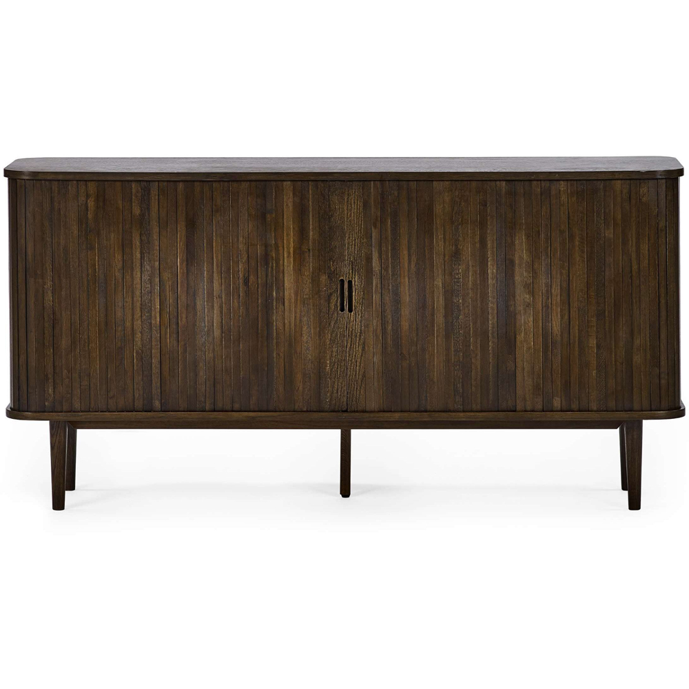 Julian Bowen Arya 2 Door Dark Oak Effect Fluted Sideboard Image 3