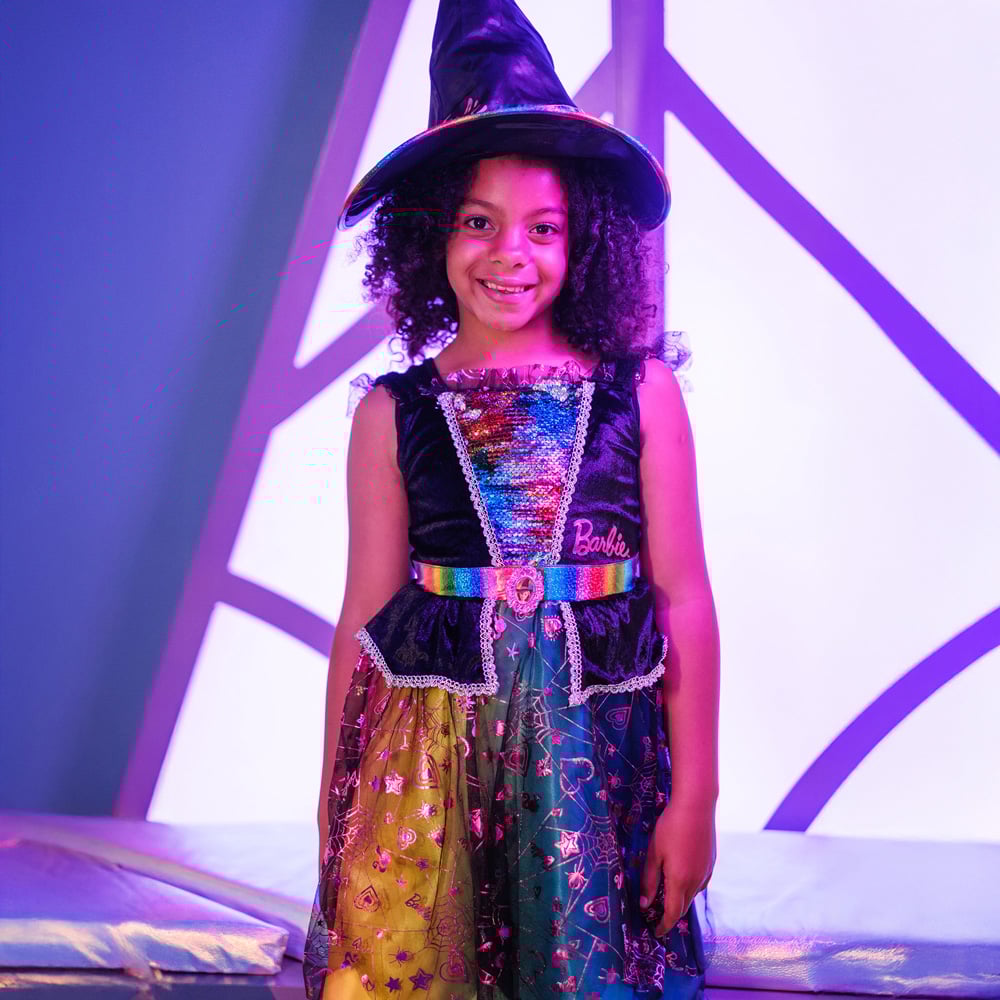 Barbie Witch Halloween Costume 3 to 4 Years Image 2