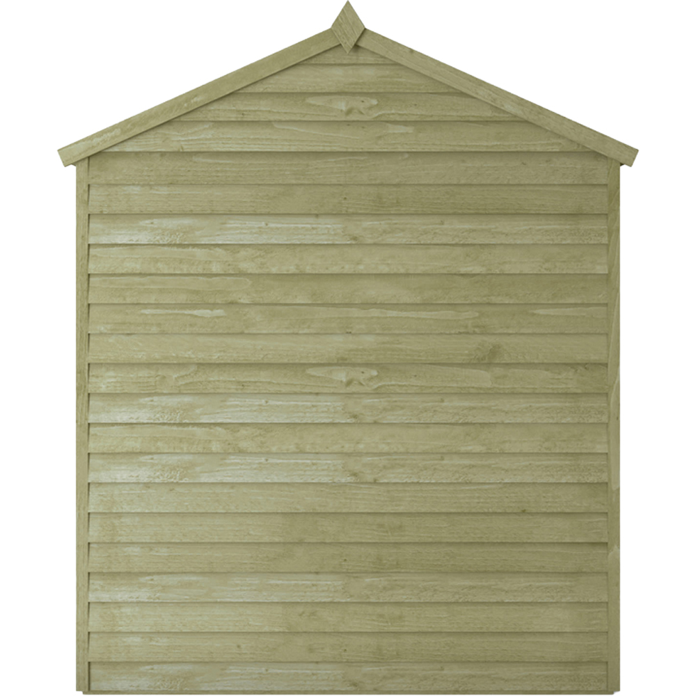 Mercia 6 x 8ft Overlap Reverse Apex Shed Image 5