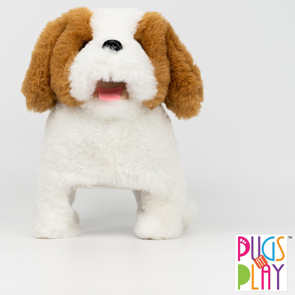 Pugs at Play Lola Interactive Flipping Dog Plush Soft Toy Image 7