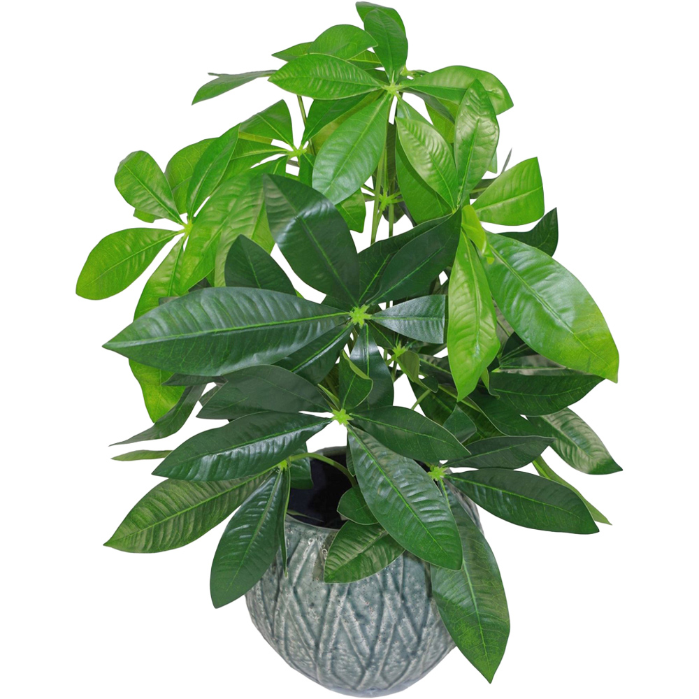 Leaf Artificial Money Plant Pot 50cm Image 1