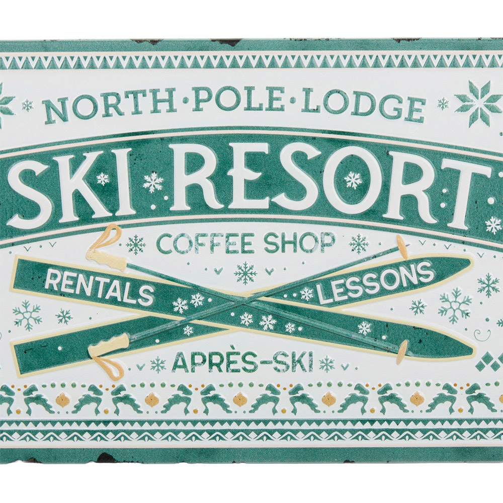 Ski Resort Sign Image 2