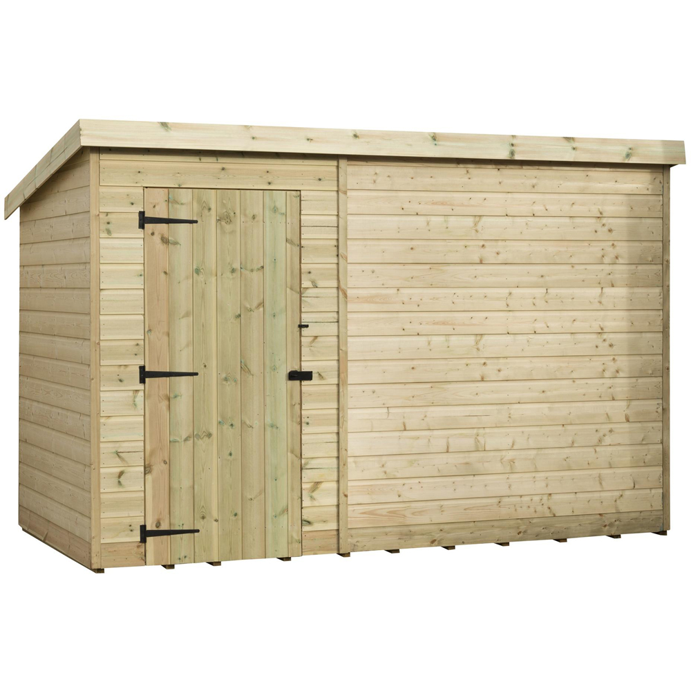 Empire Sheds 1000 10 x 5ft Tongue and Groove Pent Garden Shed Image 1
