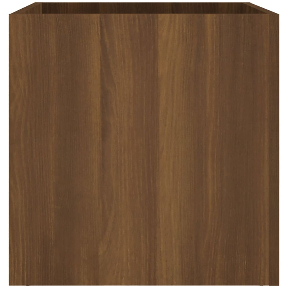 vidaXL Oak Brown Engineered Wood Planter Box 40cm Image 5