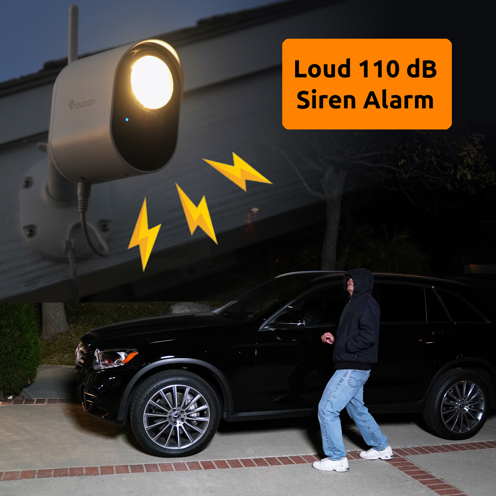 Toucan Security Light Camera with Radar Motion Detection 2 Pack Image 5