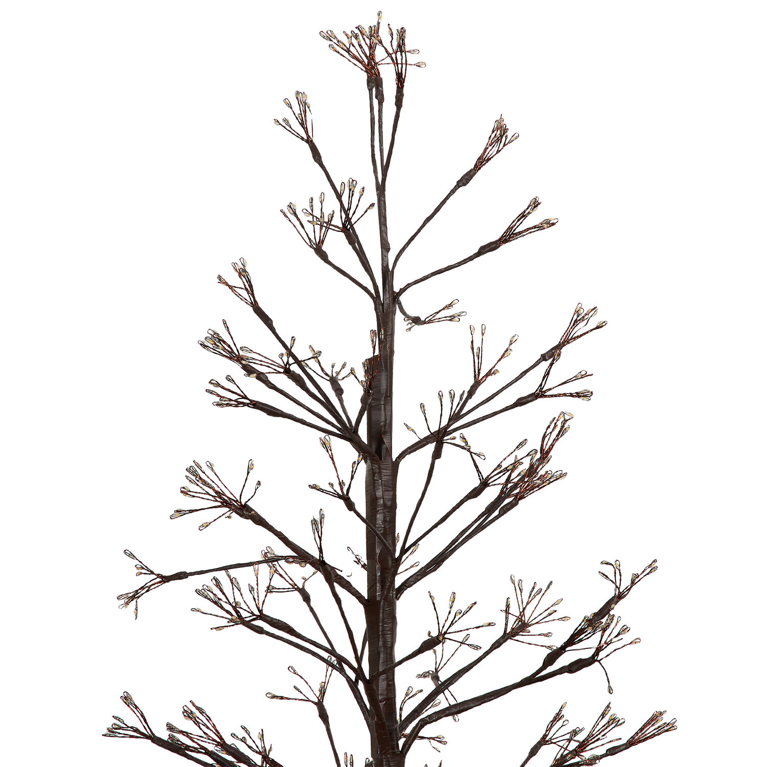 Wonderland Artificial LED Christmas Tree Brown 6ft Image 7