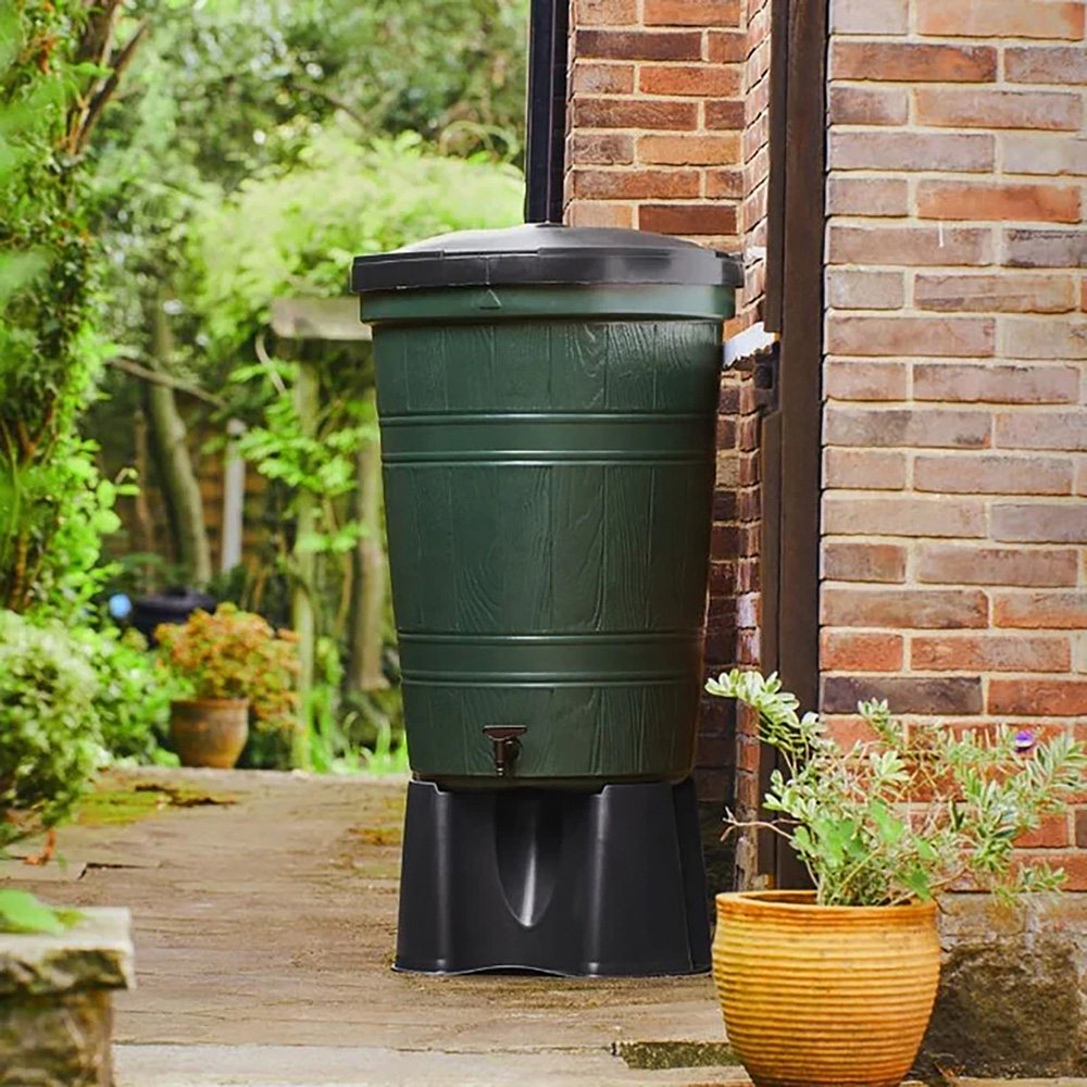Straight PLC Garden Lake Water Butt Kit 200L Image 2
