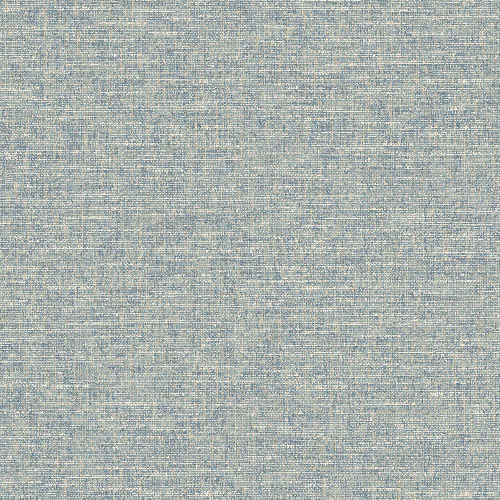 Esselle Home Artisan Weave Chalky Blue Wallpaper Image 1