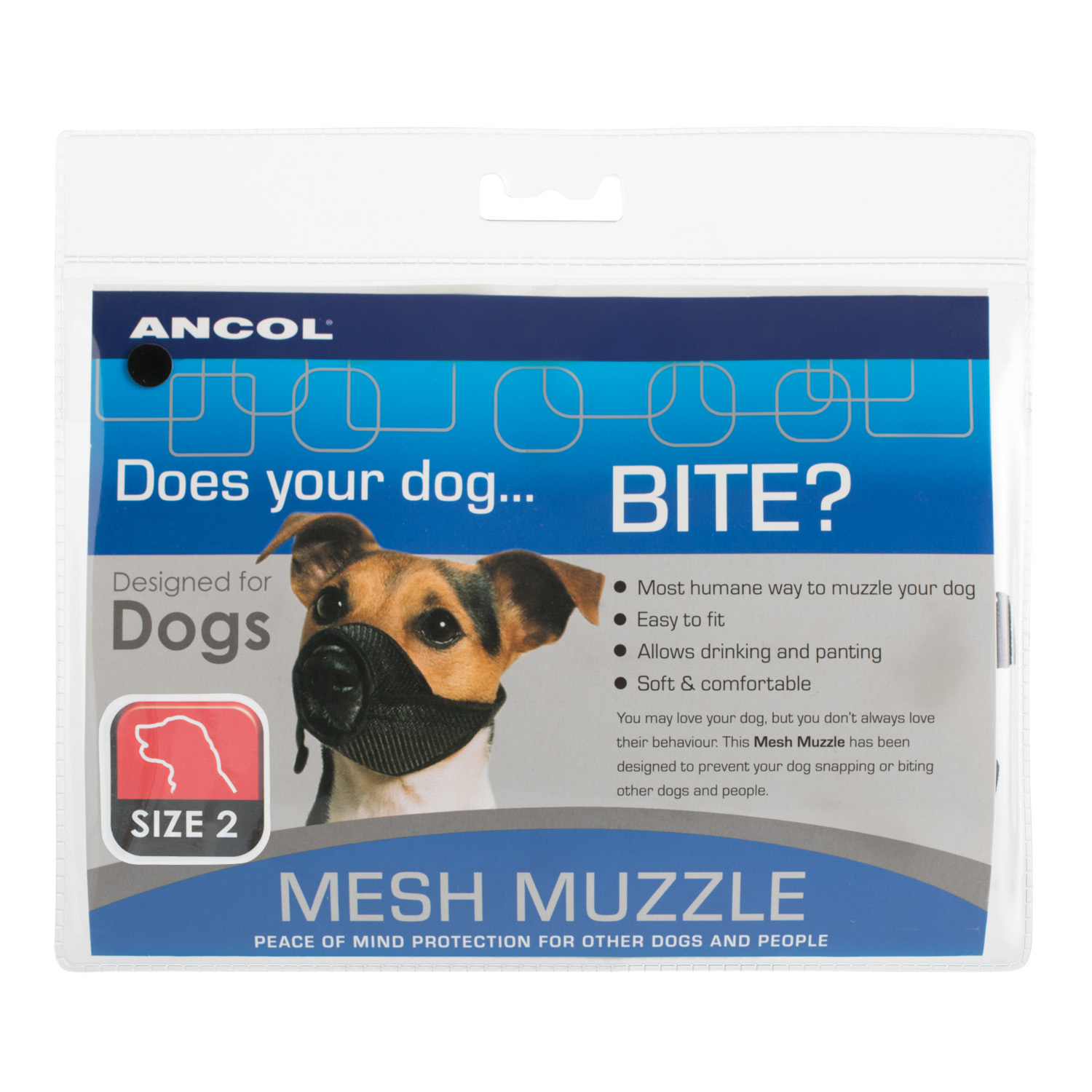 Mesh Dog Muzzle - 2 Image 1