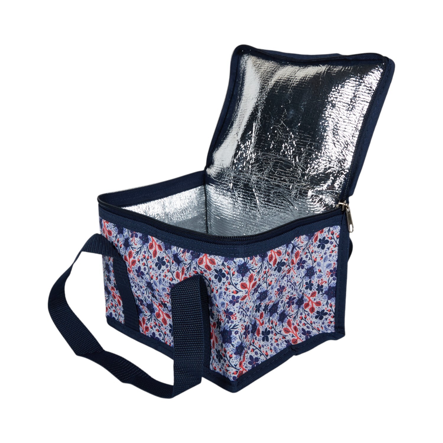 Insulated Florals Lunch Bag Image 9