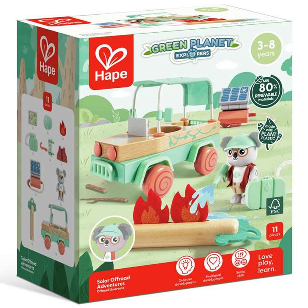 Hape Solar Offroad Adventures Playset Image 2