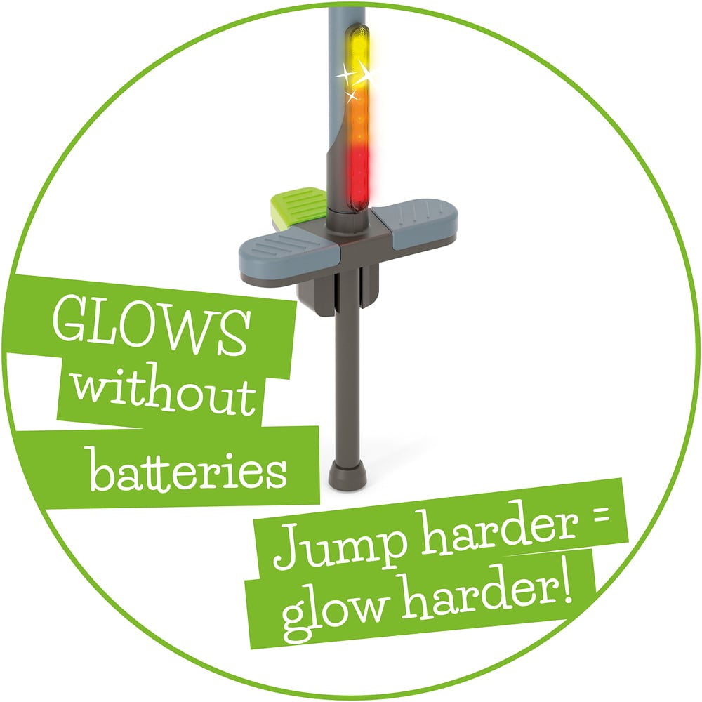 Chillafish Poogi Lime Kid Glow LED Pogo Stick Image 4