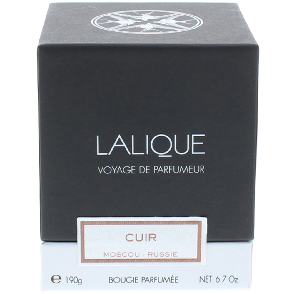Lalique Cuir Moscou Russie Candle 190g Image 3
