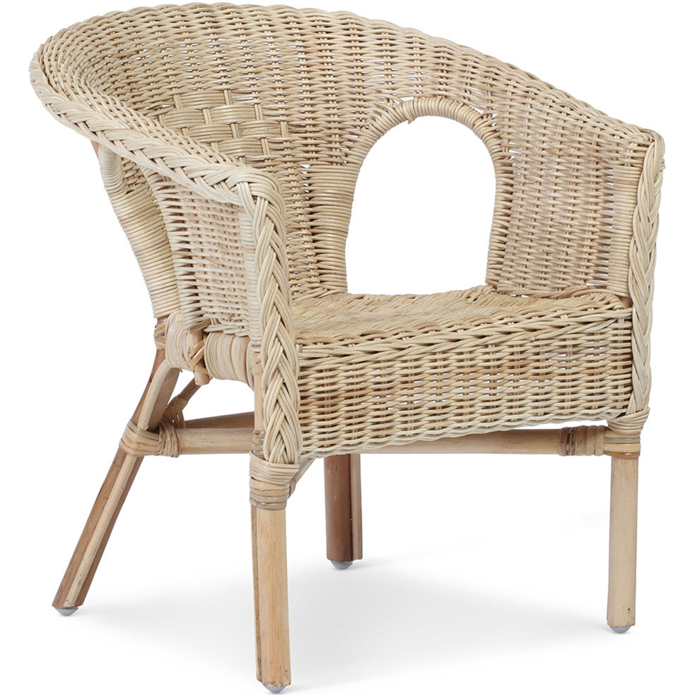 Desser Natural Wicker Kids Loom Chair Image 2