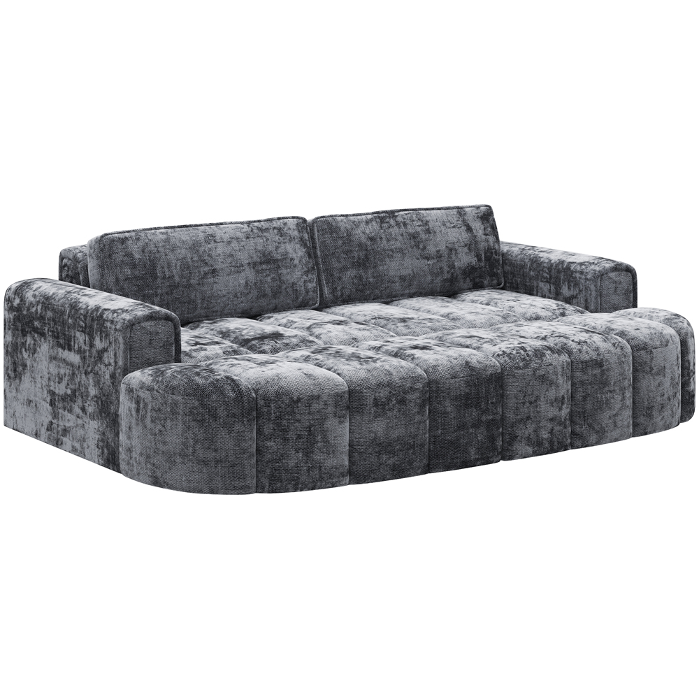 DS Living Rupert 4 Seater Grey Fabric Modular Sofa Image 2
