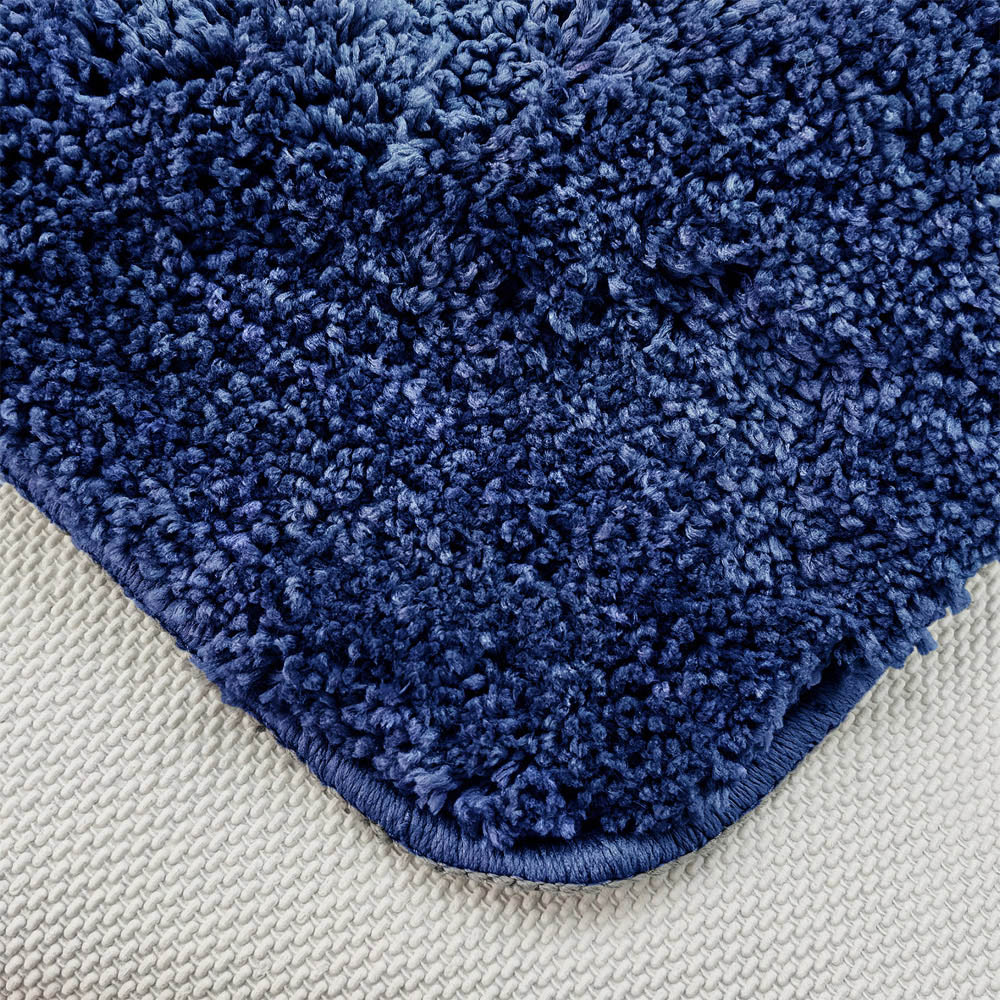 Velosso Knox Navy Bath Mat set Image 3