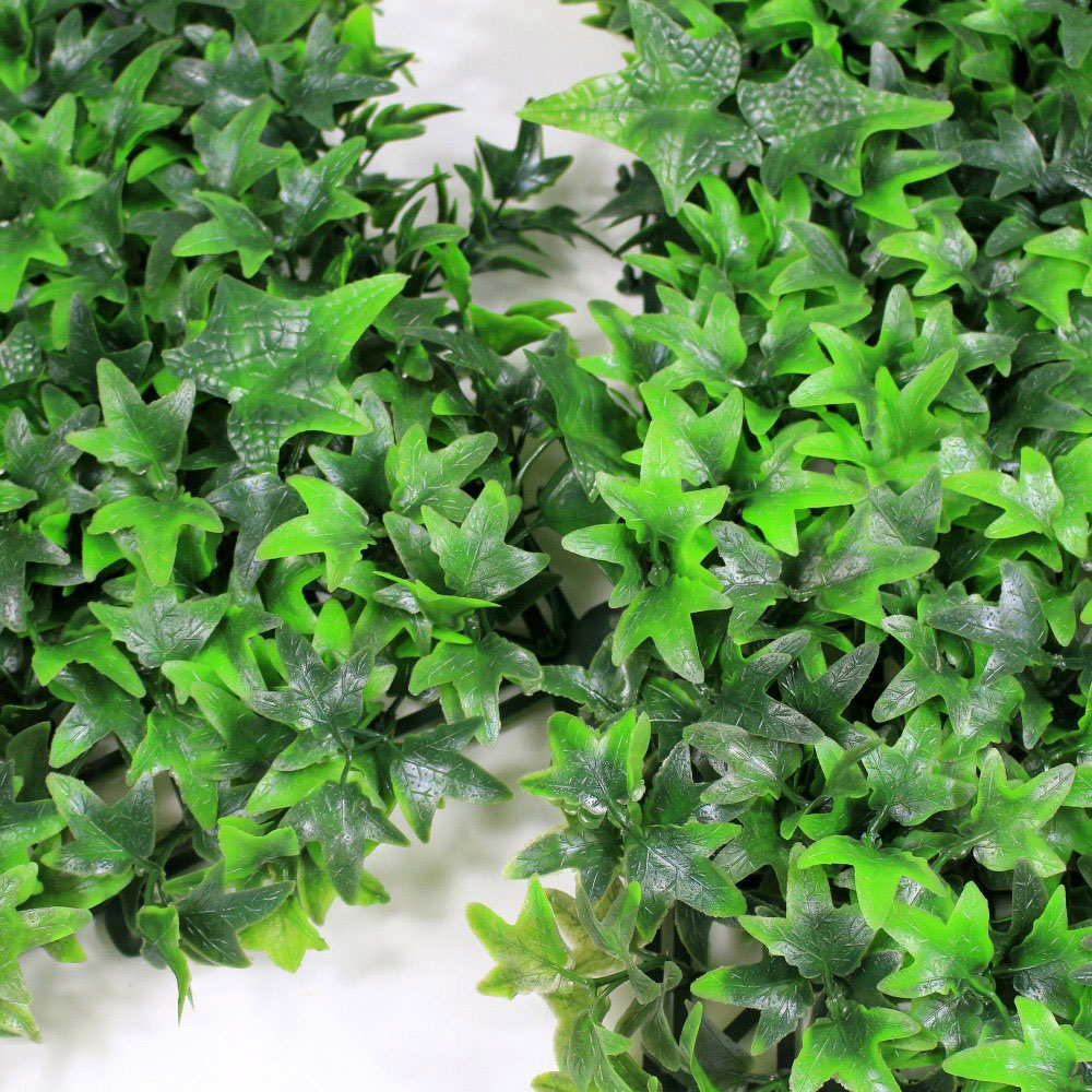 Pack of 12 Ivy Hedging Mat - 50cm x 50cm Image 3