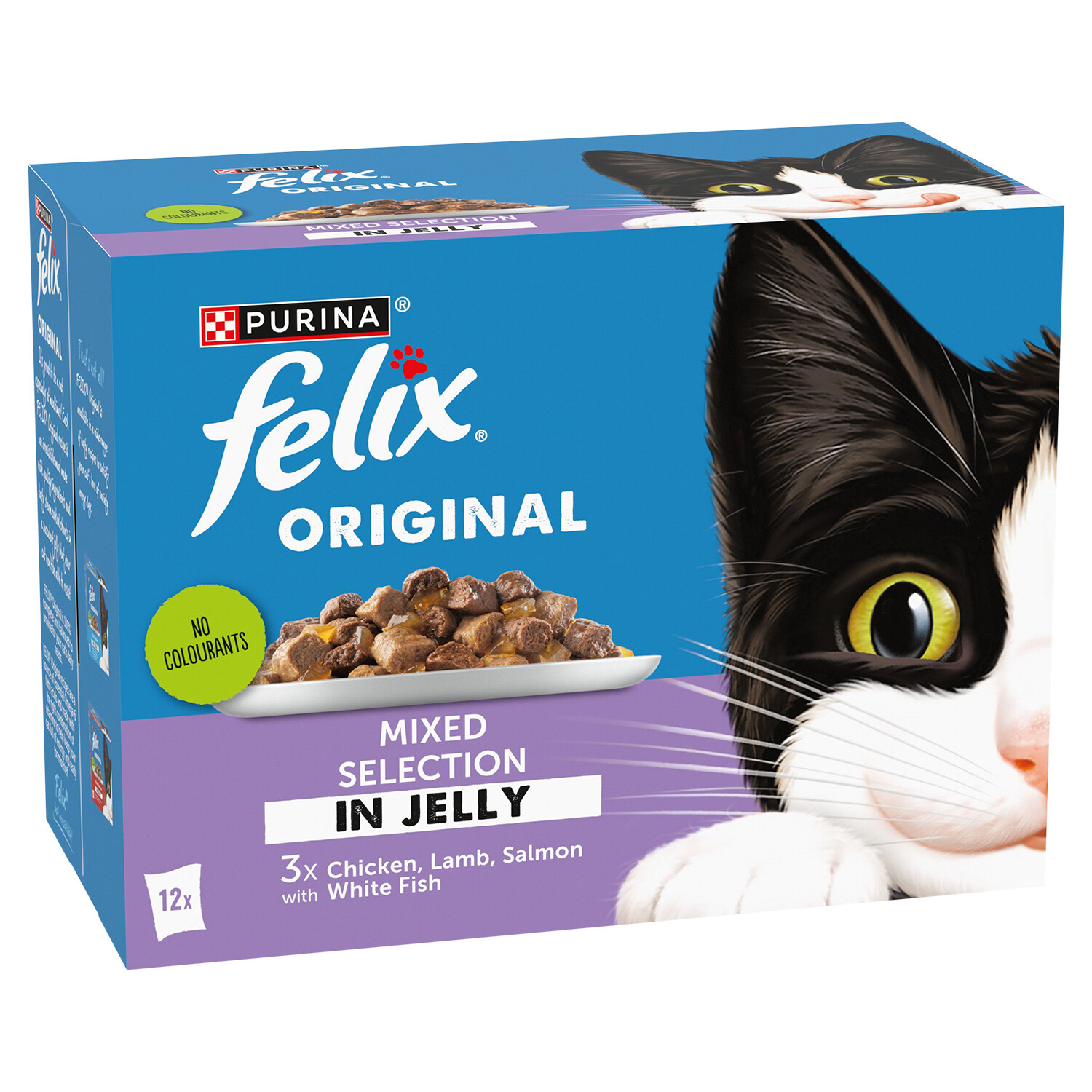 Felix Adult Wet Cat Food - 12 / Mixed Selection Image 2