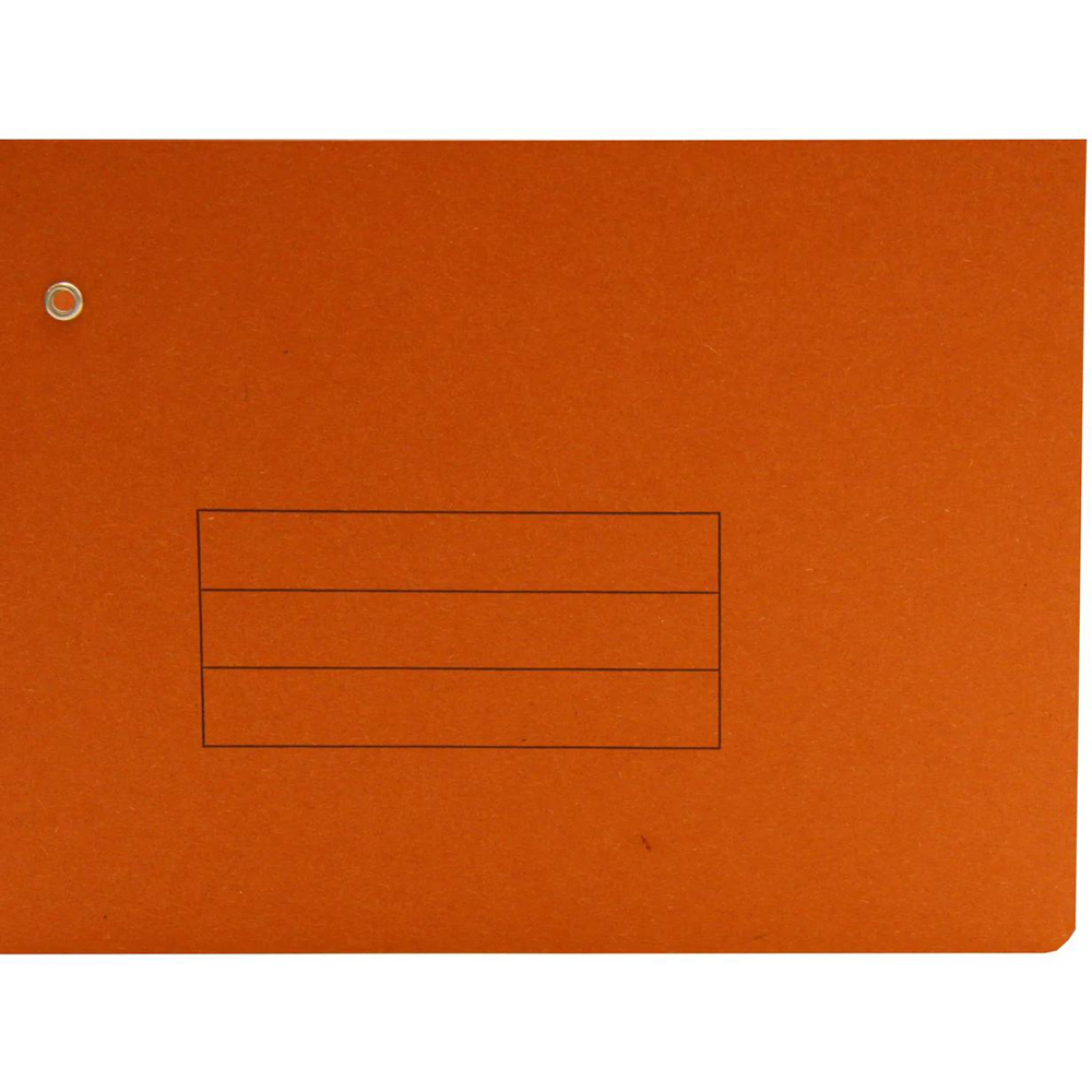 Exacompta 285gsm Orange Foolscap Spiral File 25 Pack Image 4