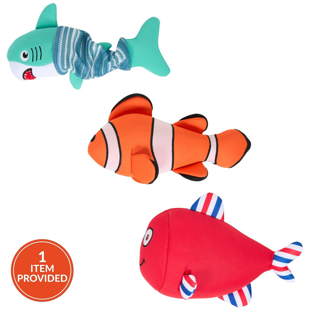 Neoprene Floating Fish Dog Toy Image 1