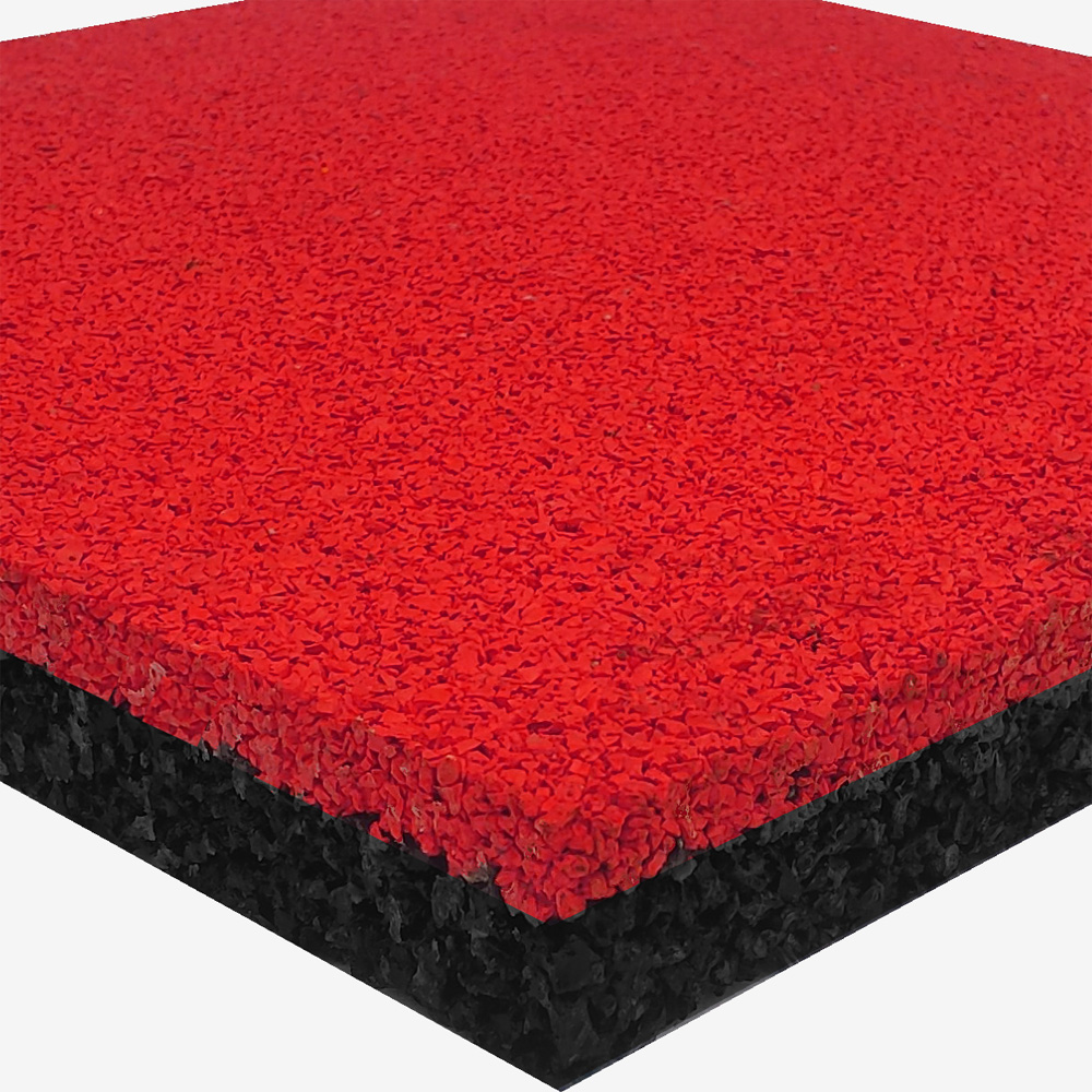SUDwell Mixed Colour Eco Rubber Paving Tile 80 Pack Image 7