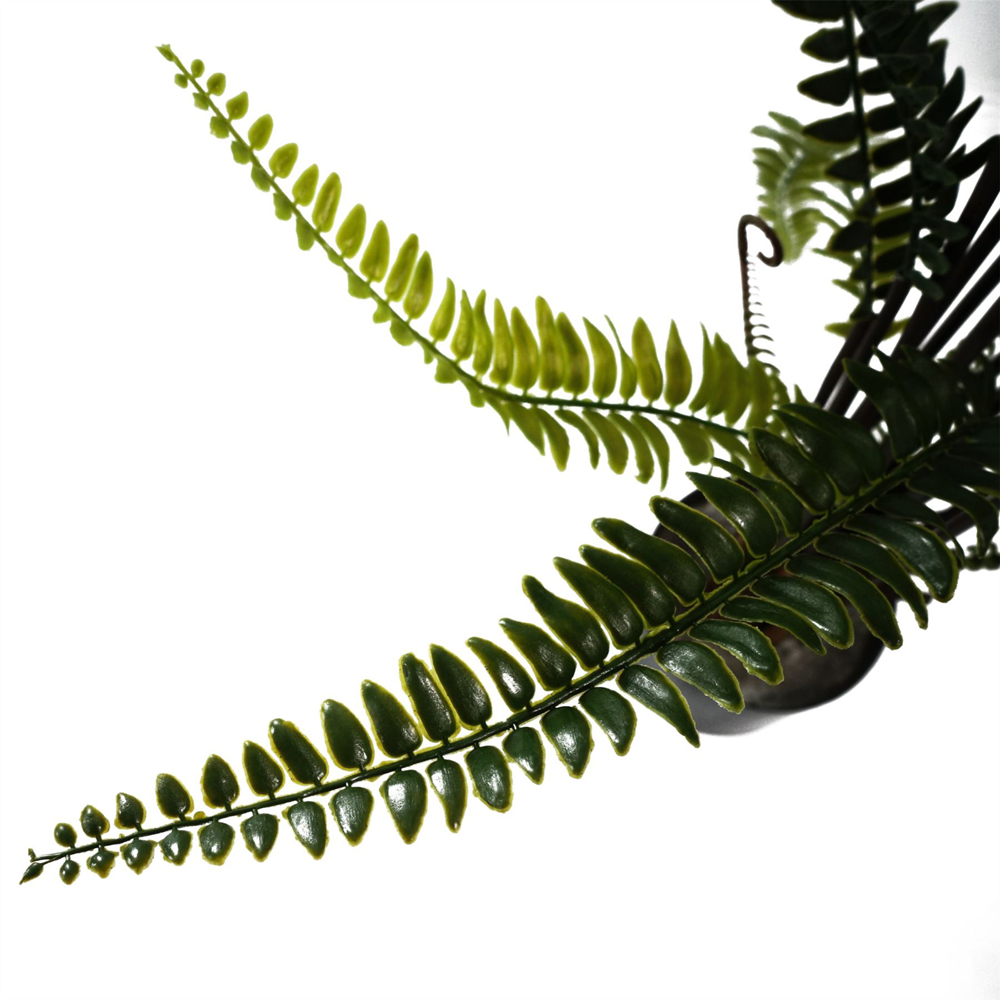 Leaf Boston Fern Artificial Plant Pot 2.9ft Image 2